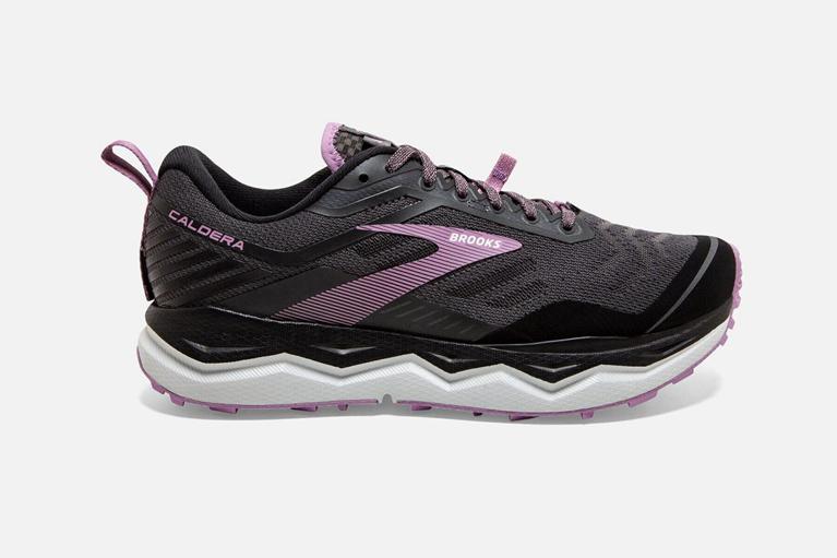 Brooks Caldera 4 Trail Running Shoes - Women's - Pink (19345-QWKH)